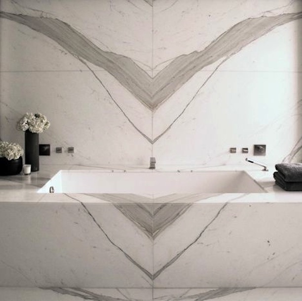 Book Matched Marble