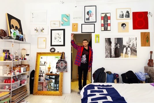 a peek inside: curtis kulig's nyc home and studio | because im addicted