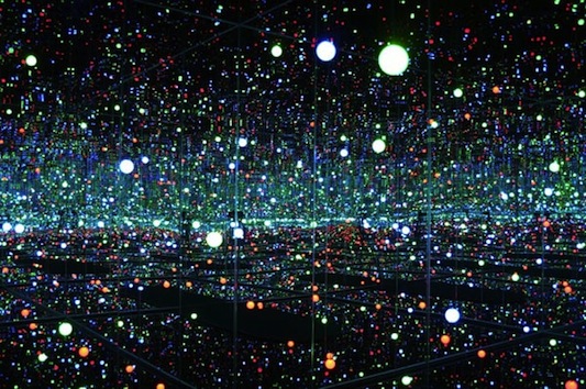 infinite spaces by yayoi kusama | because im addicted