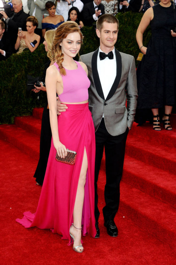 Emma Stone & Andrew Garfield in Thakoon at The Met Gala 2014