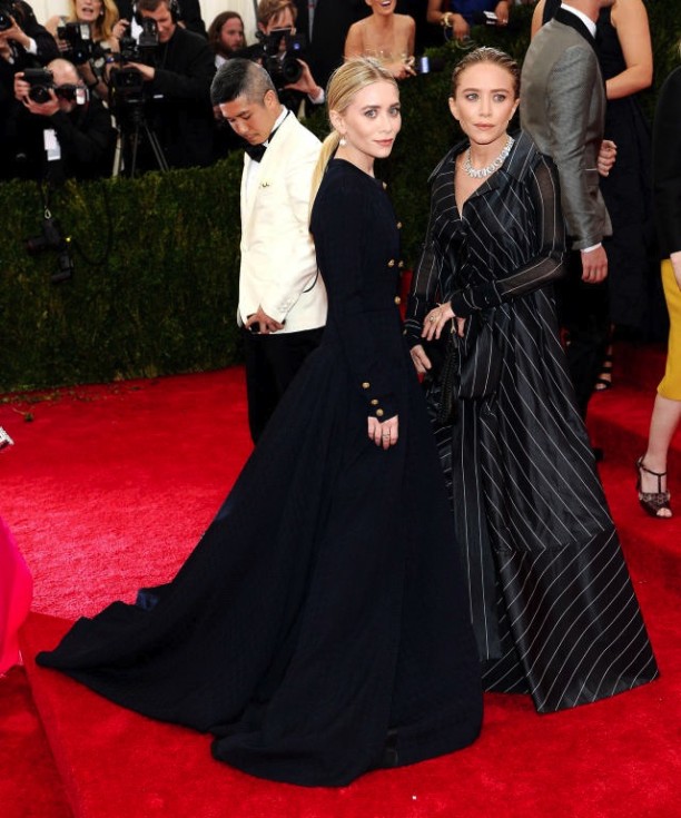 Mary-Kate and Ashley Olsen at The Met Gala 2014