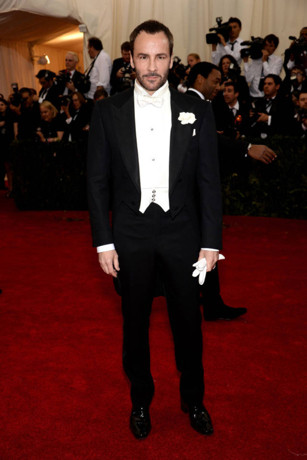 Tom Ford at The Met Gala 2014
