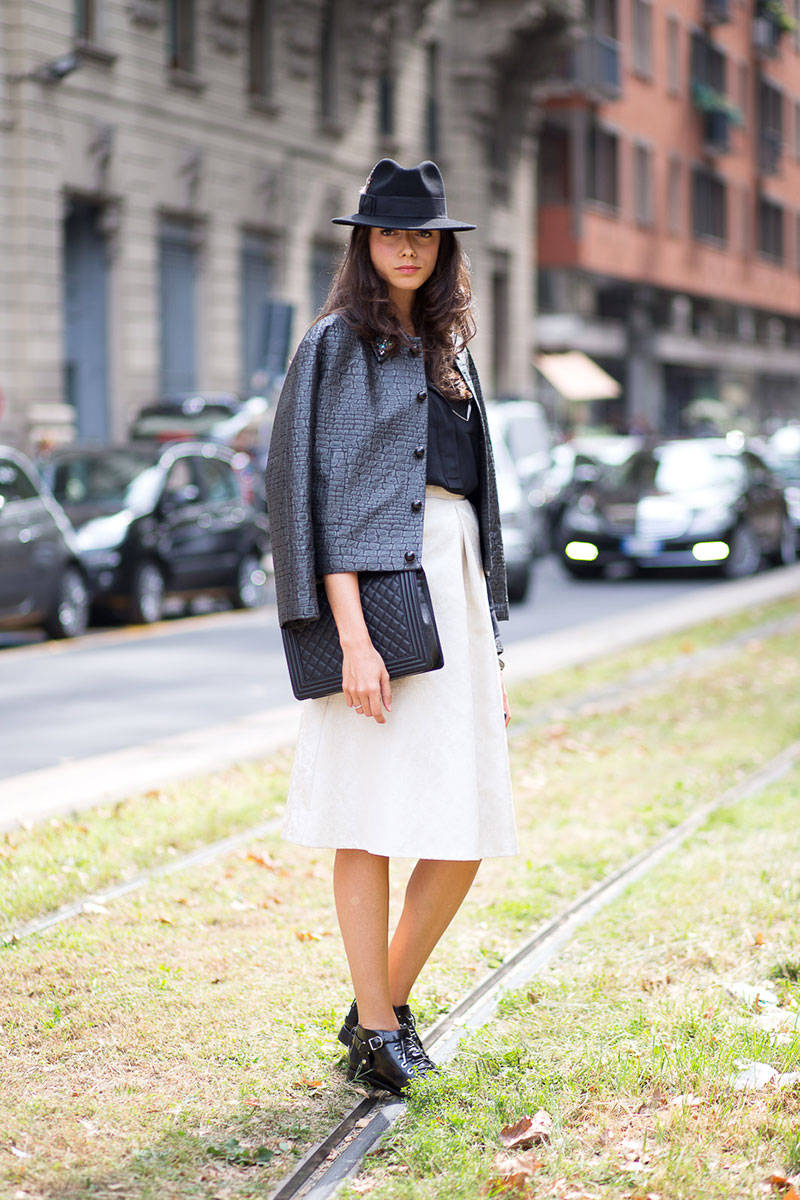 21 Street Style Snaps From Milan Fashion Week | because im addicted