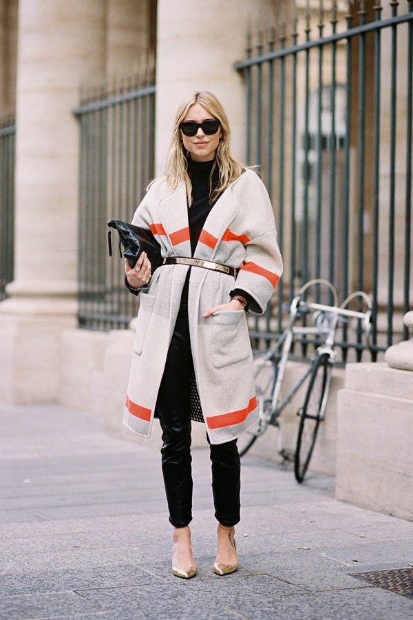 oversize coat outfit
