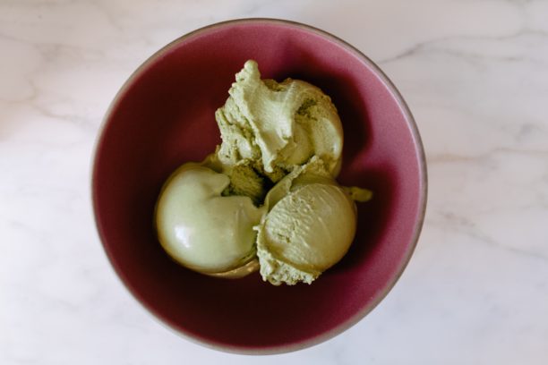 Matcha Green Tea & Coconut Ice Cream Recipe