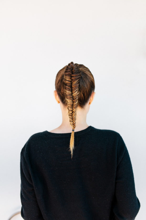 The High Pony Fishtail how-to